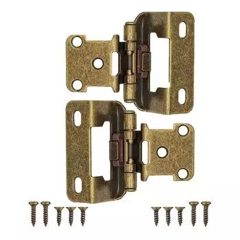 DRELD Металлические дверные петли 1/2 дюйма 2 шт.