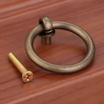 DRELD Ручки для шкафов латунные античные бронзовые 40/50 мм