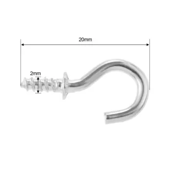 DRELD Самозавинные крючки для потолка 20/10/5 шт.