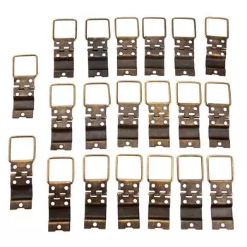 DRELD Старинные бронзовые петли для мебели 38x21 мм