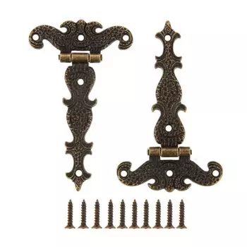 DRELD Винтажные латунные петли для мебели 2 шт.