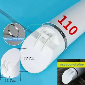 Дренажная труба ПВХ белая 50-160 мм