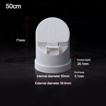 Дренажная труба ПВХ белая 50/75/110/160 мм