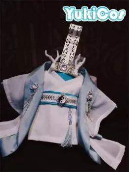 Древний китайский костюм ханфу иммортный принц Дракон принц Ao Bing 20 см плюшевая кукла одежда куклы аксессуары PR