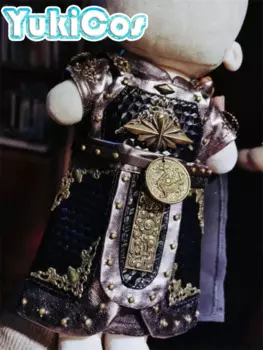 Древний китайский костюм ханфу Обычная Броня Warframe 30 см плюшевая кукла одежда куклы аксессуары PR