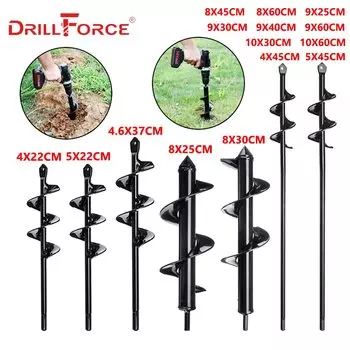 DRILLFORCE Спиральный шнек для дрели
