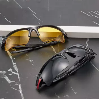 Солнцезащитные очки для вождения, мужские автомобильные очки ночного видения для водителя, антибликовые вечерние автомобильные очки, предотвращающие блики, безопасные аксессуары