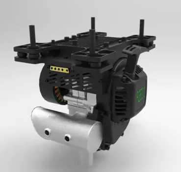 Дрон-генератор DIY P 2500, гибридный Электрогенератор 2500 Вт для двигателя P2500