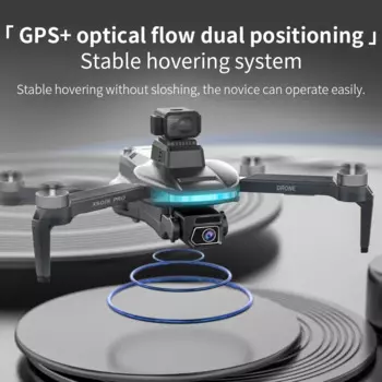 Дрон Радиоуправляемый 2024 019 PRO 4K HD Fpv GPS, складной Квадрокоптер с бесщеточной камерой для обхода препятствий и аэрофотосъемки с БПЛА лазером, игрушка в подарок