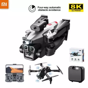 Дрон Xiaomi MIJIA K10 Max 4K 8K, профессиональный Квадрокоптер с тройной оптической камерой, функцией обхода препятствий, подарок для мальчиков