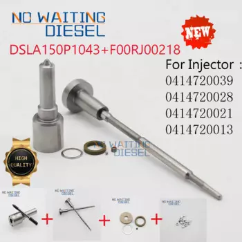 DSLA150P1043 Топливная форсунка F00RJ00218 комплекты для ремонта клапанов для инжекции 0414720039 0414720028 0414720021 0414720013