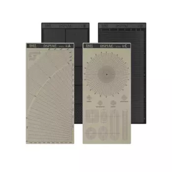 DSPIAE коврик для резки маскировочной ленты CONCENTRIC CIRCLES