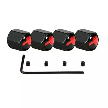 DSYCAR 1 комплект модных колпачков клапанов автомобильных шин из цинкового сплава с защитой от кражи в стиле среднего пальца колпачки для колес колпачки для шин