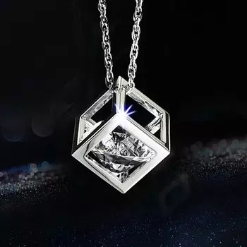 DSYCAR 1 шт. автомобильный кулон кристаллы куб автомобильные подвески зеркало заднего вида украшения автомобильные украшения подвесная внутренняя подвеска