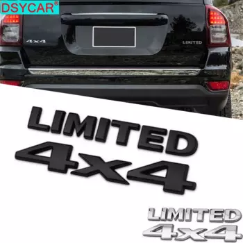 DSYCAR 1 компл. 3D хромированные автомобильные наклейки 4x4 LIMITED хвост эмблема значок наклейки на кузов автомобиля наклейка для Jeep Grand Cherokee Wrangler Ford