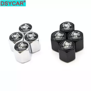 DSYCAR 4 шт./компл. Стайлинг автомобиля из цинкового сплава стиль «волк» колпачок клапана автомобильной шины s колесные шины система воздушной крышки