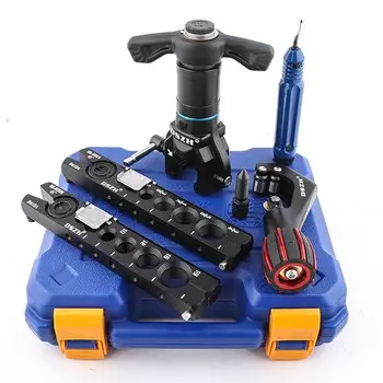 DSZH WK-806N-L Ручная электрическая дрель двойного назначения Электрический расширитель Медная трубка Расширитель Bell Mouth Холодильный инструмент