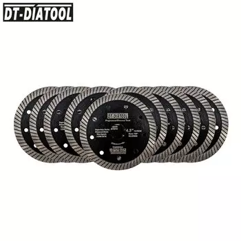 DT-DIATOOL алмазные турбопилы 10 шт., 115 мм