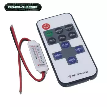 DT&ZM Беспроводной диммер для светодиодных лент 11 клавиш