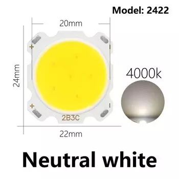 DT&ZM COB светодиодные источники света 3Вт/5Вт/7Вт/10Вт, белый/теплый белый/нейтрально-белый