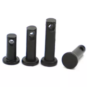 Дюбель-штифты JIYUMAOYI черные из углеродистой стали M4 M5 M6 M8 M10 M12