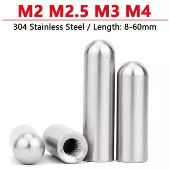 Дюбели с цилиндрическим штифтом GooBetter, нержавеющая сталь 304, M2-M4, 8-60 мм