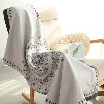 DUOFEIYA 4-слойное хлопковое банное полотенце 80x160 см