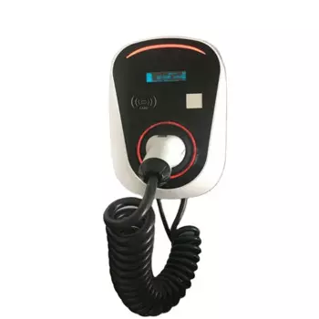 DUOSIDA EV зарядная станция 32A 7kW Wallbox, зарядное устройство для электромобиля с кабелем типа 2 IEC 62196-2