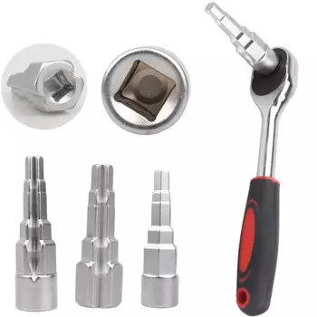 Onnfang Ступенчатый гаечный ключ радиатора 10-21 мм