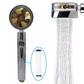 Душевая лейка Zloog с турбо-вентилятором