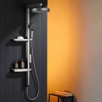 Душевая система WJNMONE белая латунь