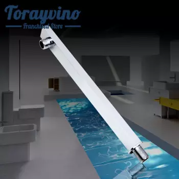 Душевой стержень Torayvino из хромированной латуни, запасной стержень для душа, только 24 дюйма, душевой стержень 5600C