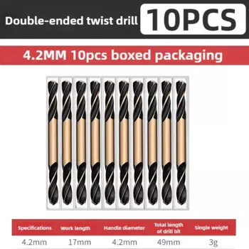 DUTRIEUX сверхтвердые спиральные сверла из нержавеющей стали 3,0-6,0 мм