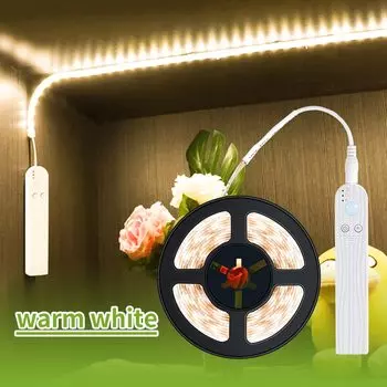 DuuToo Светодиодная лента с датчиком движения 1-3 м