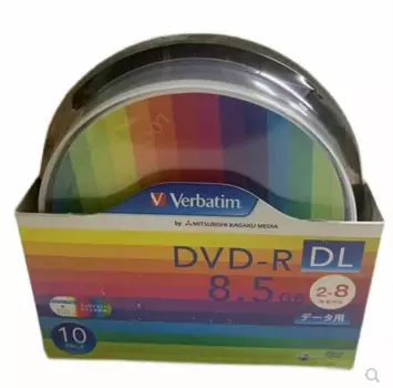 DVD-R DL D9 8,5 GB диск двухслойный 8,5G Диск 8X 10 шт/шпиндель