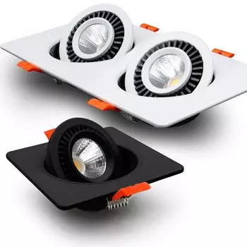 DVOLADOR Потолочный светильник 360° поворотный 10/14/20/24Вт