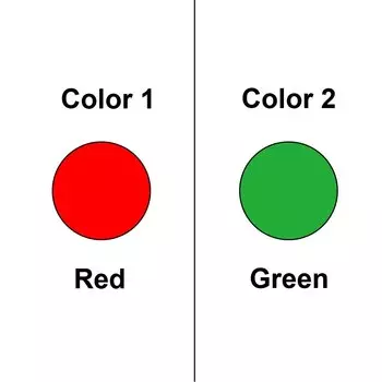 Двухцветный светодиодный индикатор DIANQI 12/16/19/22мм