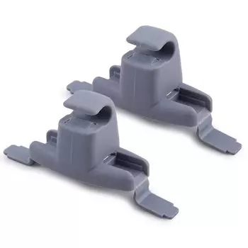 DWCX 2 шт. пластиковый автомобильный солнцезащитный козырек держатель кронштейн аксессуары 51168243575 подходит для BMW E46 3 серии 325 м3