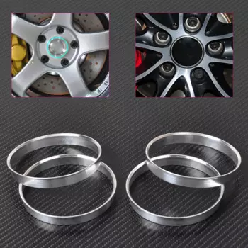 DWCX 4 шт. новые алюминиевые кольца-концентраторы | Автомобильная ступица 72,6 мм до диаметра колеса 74,1 мм | ID 72,56 | OD 74 Для BMW