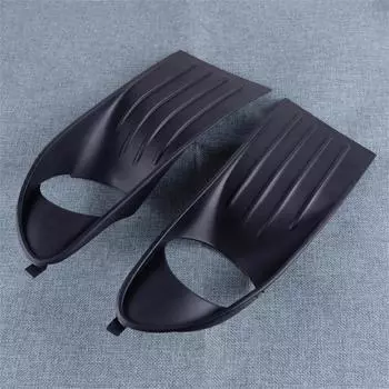 DWCX 5178285 5178284 2 шт. автомобильный левый и правый передний бампер, противотуманная фара, решетка, накладка, подходит для Dodge Journey 2009 2010 2011 2012 2013