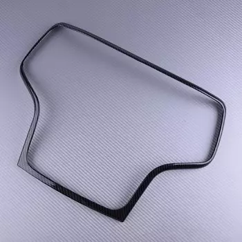 DWCX черная накладка на приборную панель из углеродного волокна с GPS навигацией, ABS, подходит для Jeep Grand Cherokee 2014 2015 2016 2017 2018