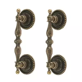 Две ручки для мебели DRELD, античная бронза