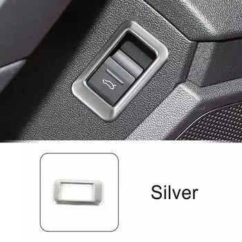 Дверь автомобиля, кнопка багажника, украшение рамки, карбоновая текстура, отделка для Audi A3 8Y 2021-2022, автомобильные аксессуары для интерьера из нержавеющей стали