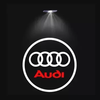 Дверь автомобиля Лампа приветствия Светодиодная HD-проекторная лампа для Audi A3 A4 B8 8P 8V A6 C7 A5 Q5 B7 B6 B9 SLINE QUTTRO RS Q3 Q7 S3 S4 S5 S6 S8