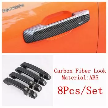 Дверная ручка, чаша, декоративная защитная накладка для Great Wall GWM WEY TANK 300 2022-22026, хромированные черные аксессуары, внешние аксессуары