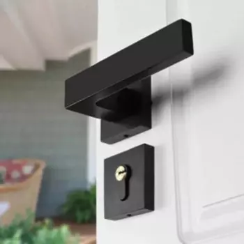 Дверная ручка для спальни, современная ручка для межкомнатной двери, надежный замок, ручка для межкомнатной двери, 1 комплект