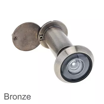 Дверной глазок 16 мм 200 градусов цинковый сплав