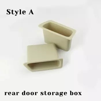 Дверной ящик для хранения для Volvo XC60/14-17XC60, поднос для хранения в салоне автомобиля, аксессуары, автомобильный ящик для хранения на передней и задней дверях