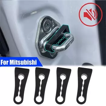 Дверной стойки, звуковой демпфер, дверной замок, буферное уплотнение зазора для Mitsubishi Pajero Lancer Outlander ASX Montero Shogun Sport L200 Mirage