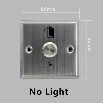 Дверной звонок с подсветкой SBLSBR из нержавеющей стали